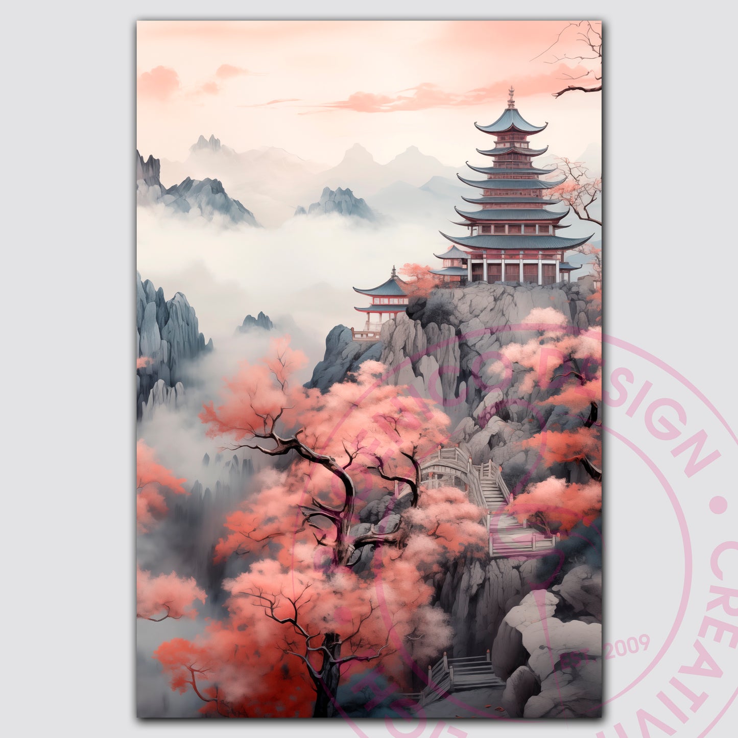 ASIATISCHE LANDSCHAFT - MOTIV 02