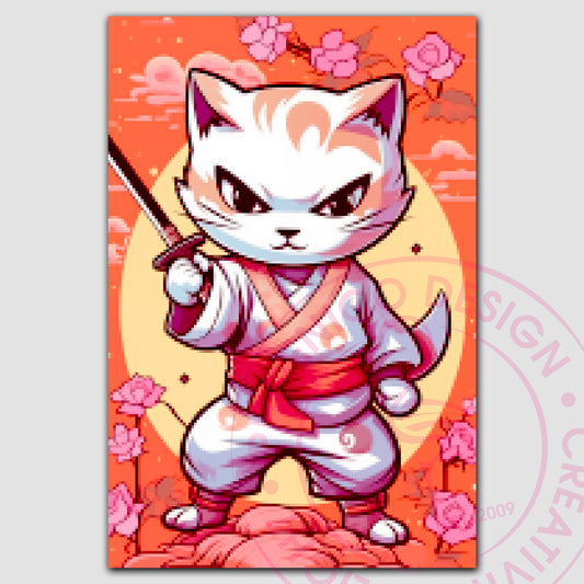 DOJO KITTENS 16 BIT - MOTIV 04