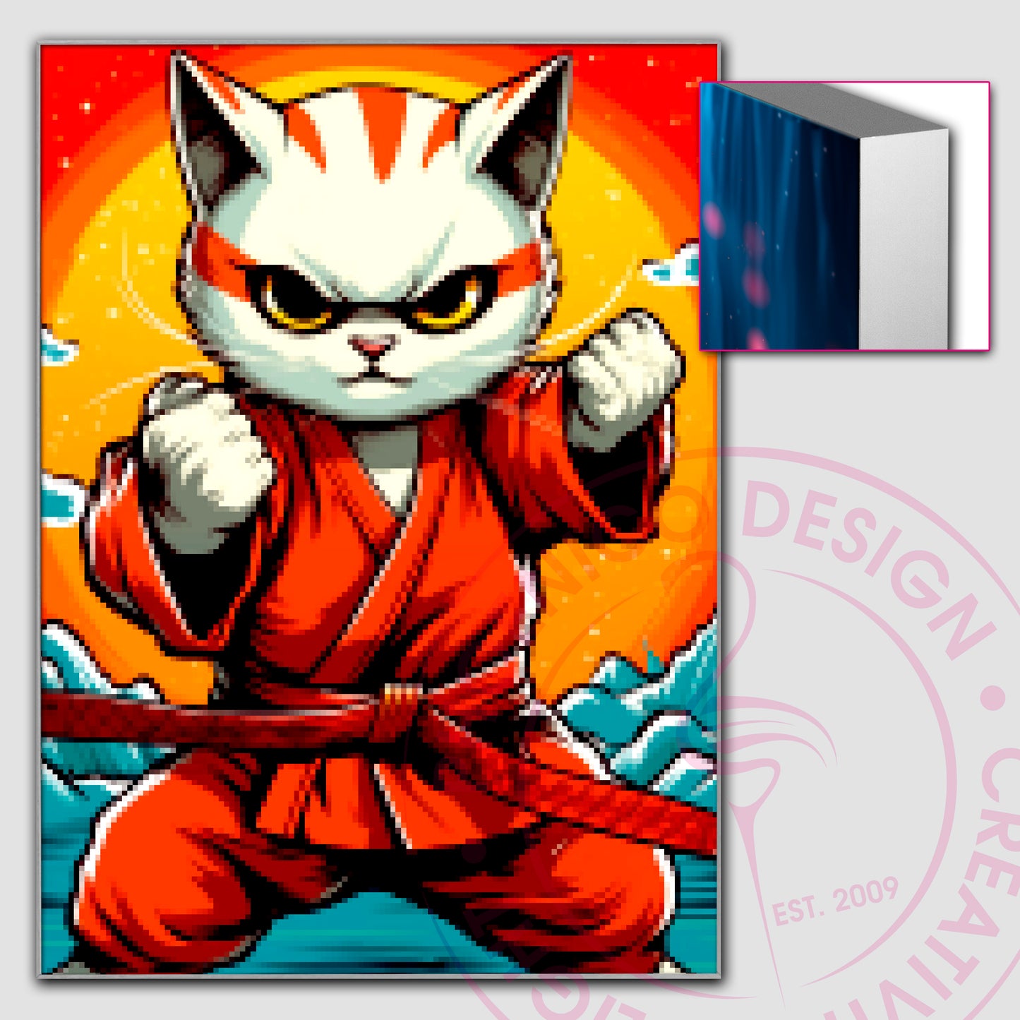 DOJO KITTENS 16 BIT - MOTIV 01