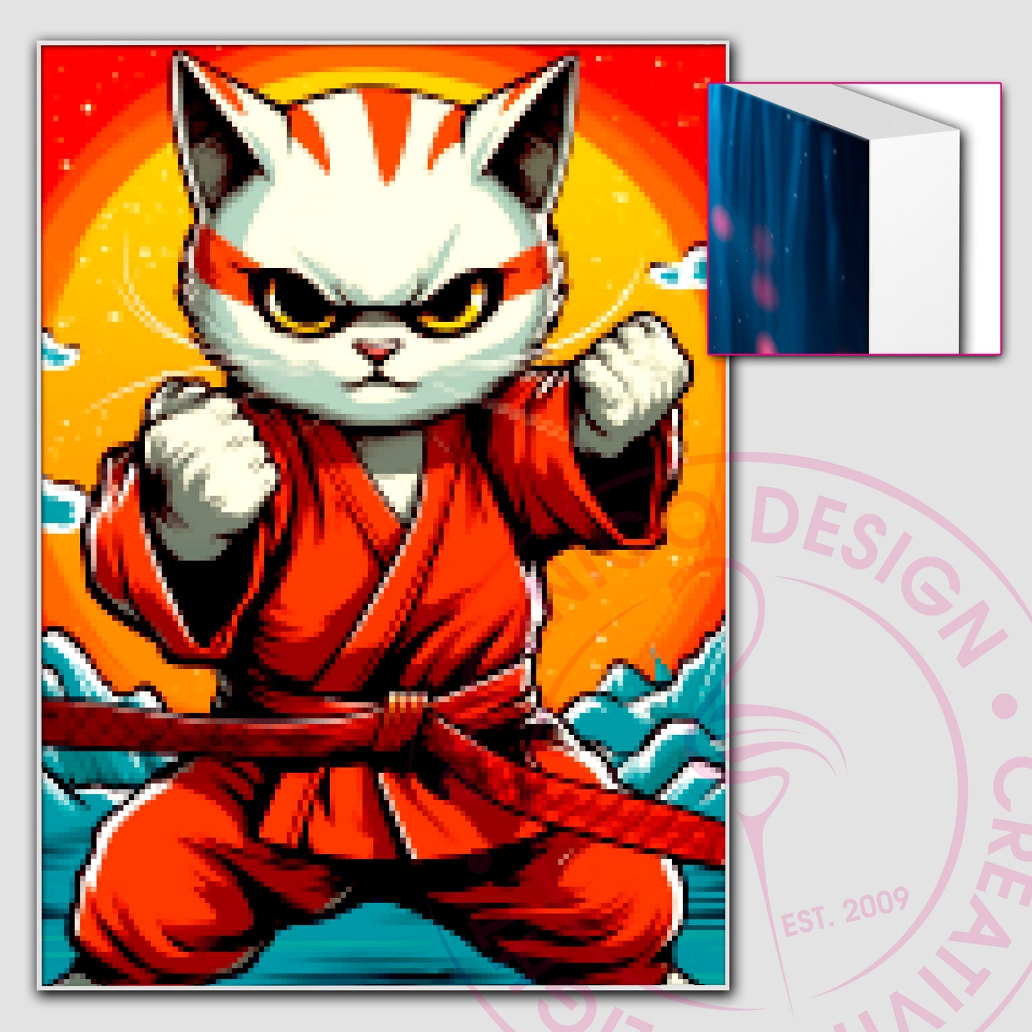 DOJO KITTENS 16 BIT - MOTIV 01