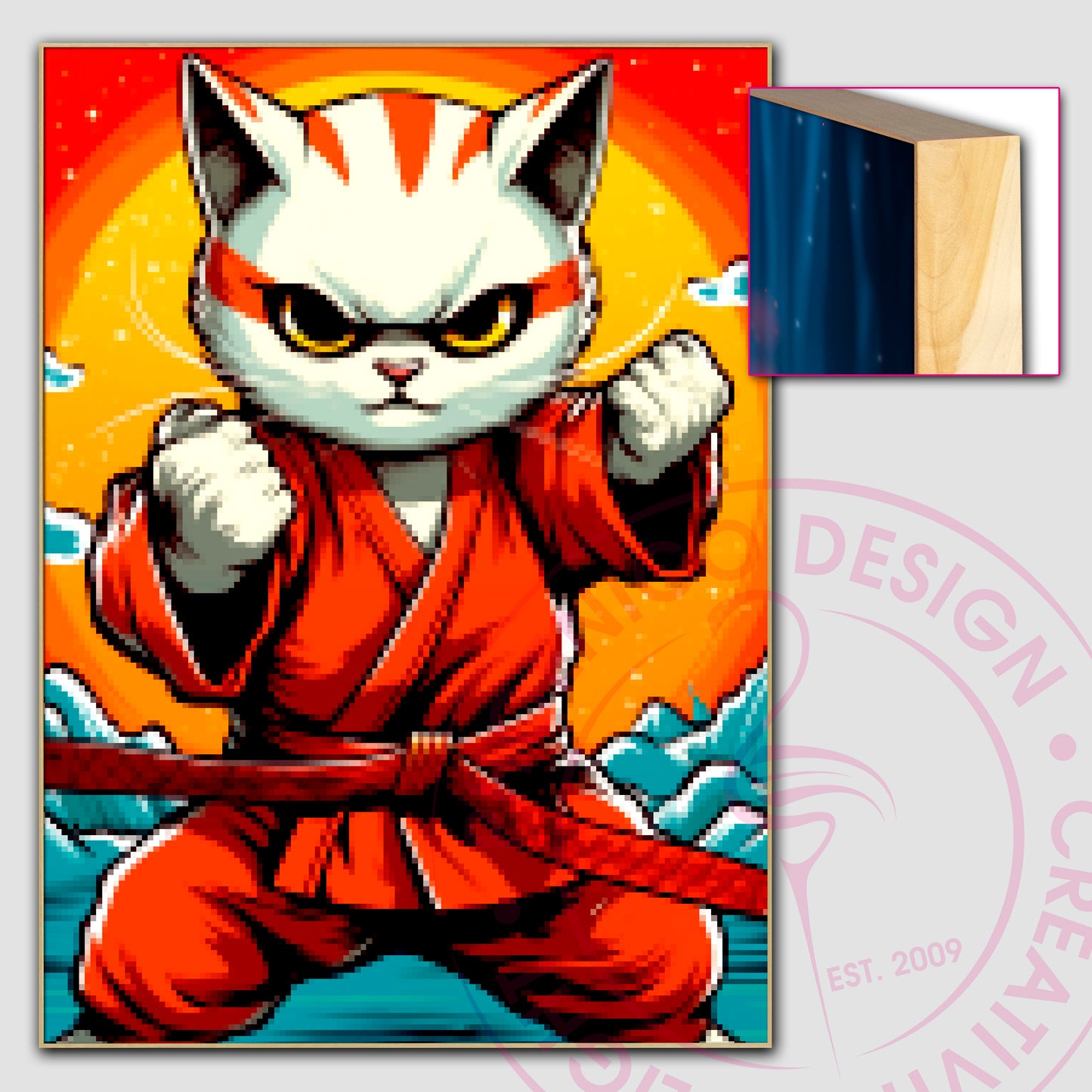 DOJO KITTENS 16 BIT - MOTIV 01